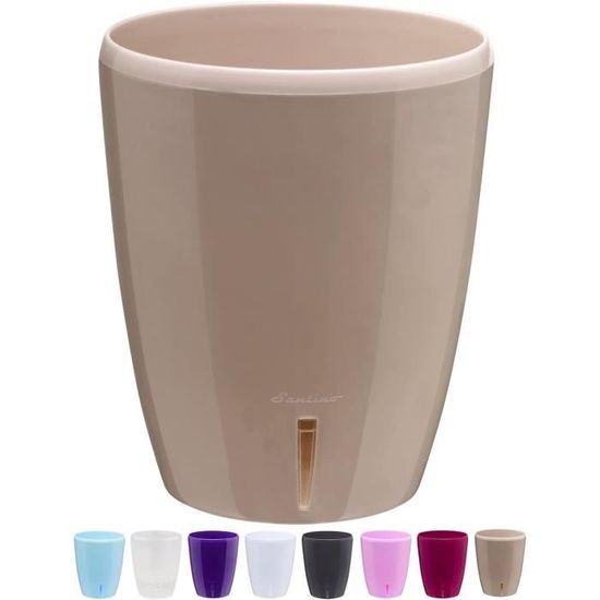 Pot De Fleurs Rectangulaire En Plastique Avec Indicateur D'eau - Auto