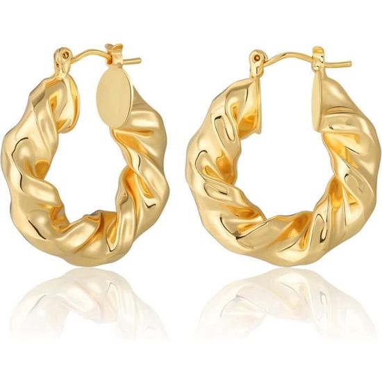 Boucles D'oreilles Hypoallergéniques Larme De Porcelaine - Corail Et Argent - Neuf Avec étiquettes