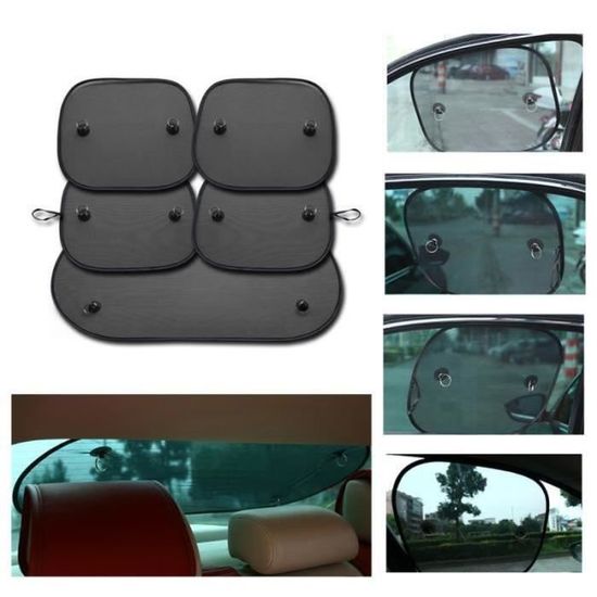 MACHSWON Pare-soleil En Maille Pour TJ & YJ 2 Portes, Bloque Les UV, Le Vent, Le Bruit, Compatible Avec Jeep Wrangler JK JKU 2007-2018