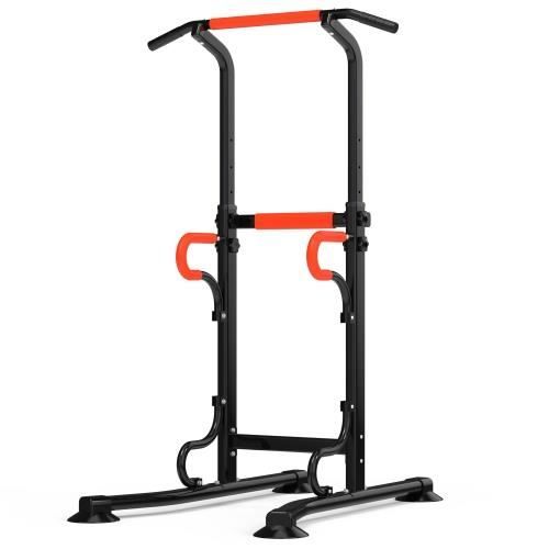 Barre de Traction pour Musculation à Domicile Multifonction Dip Station Entraînement de Fitness