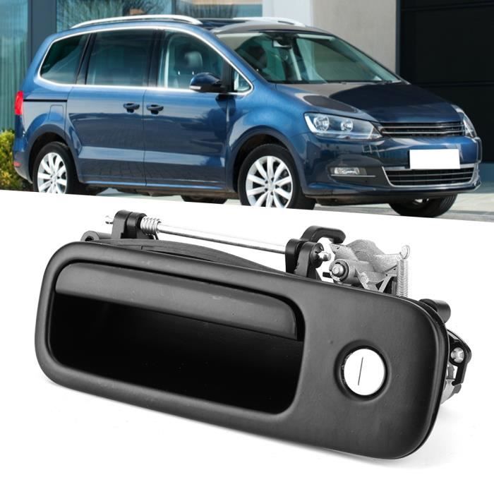 WIPES Poignée de porte de hayon arrière de voiture avec 2 clés 1J6827565B pour Ford Galaxy