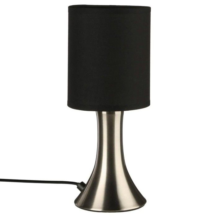 Lampe à poser touch Toga noir H28 Autres Noir