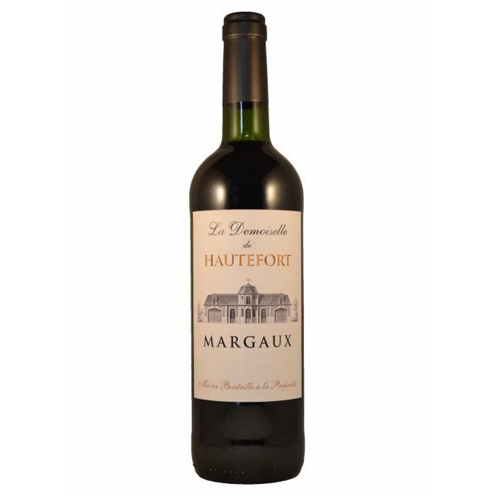 LA DEMOISELLE DE HAUTEFORT MDP HVE 3 2019 AOP MARGAUX -Vin rouge de Bordeaux - 75cl