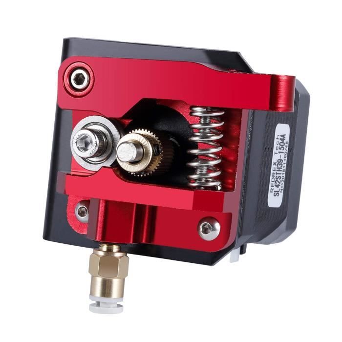 Composants pour imprimante 3D et accessoires Redrex Cadre Extruder Bowden amélioré en Aluminium 40 Dents MK8 Roue Conduc 22150