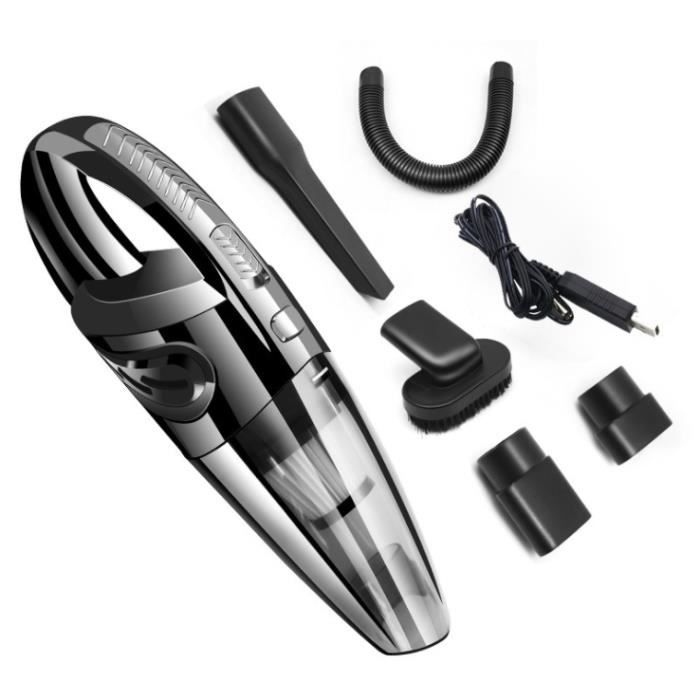 Aspirateur de voiture Aspirateur à main portable haute puissance Aspirateur sec et humide à double usage pour la maison et la voitur