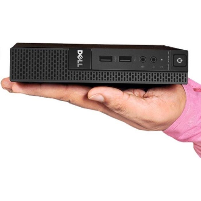 Ultra Mini PC Dell 3020 Micro USFF i5-4570T RAM 8Go SSD 120Go Windows 10 Wifi