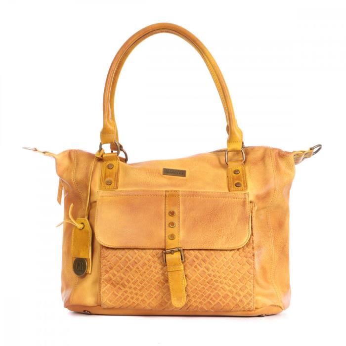 Sac À Main Camel Femme Georges Rech Renda