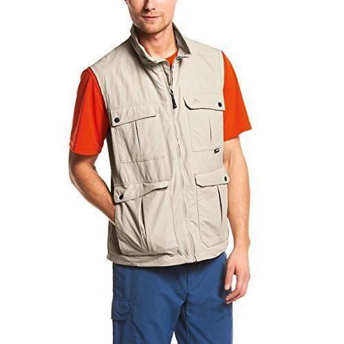 Maier Sports valdemar gilet sans manches pour homme Gris Beige 52 - 129014_743_54