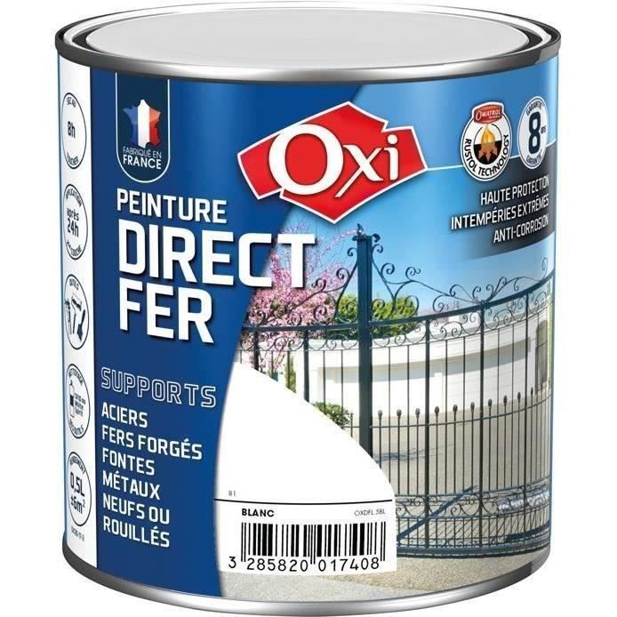 Peinture direct sur fer - 250 mL - rouge vif