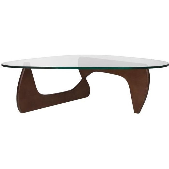 Table Chi Marron Wengé