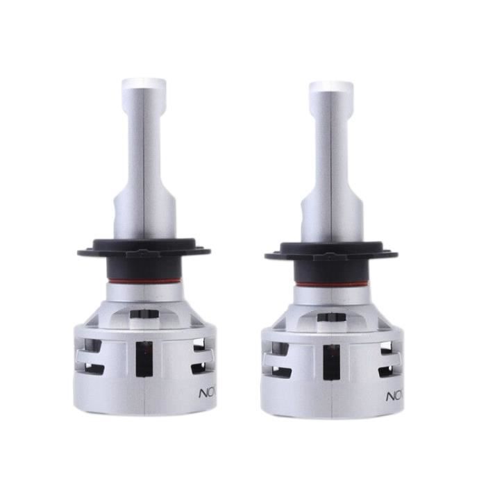 NOVSIGHT LED A386-N9-H7 Voiture Ampoules LED 60W 10000LM Automobile Phare Phare Antibrouillard 12V 24V pour BMW-Benz-Audi Lexus