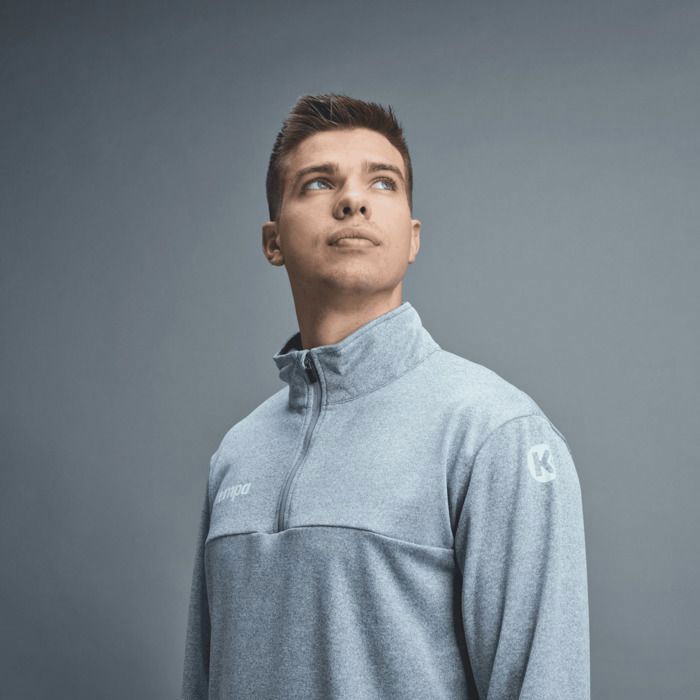 Sudadera Kempa Aspire 1/4 Zip Top - Azul Royal