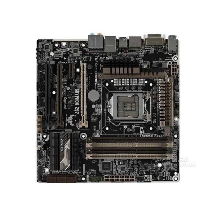 Carte mère ASUS GRYPHON Z97 Intel Z97 LGA 1150 4xDDR3 32GB Micro ATX - Asus