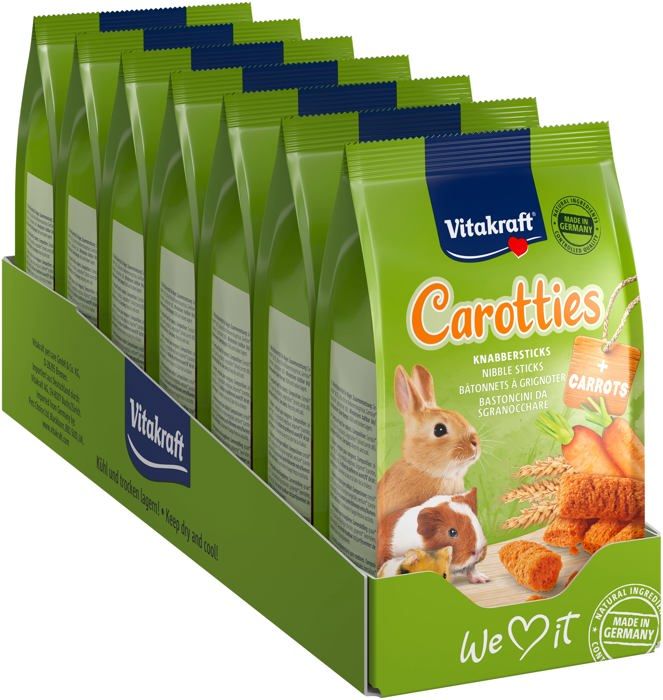 Meilleurs prix pour Friandise Vitakraft - 25673 - Carotties - Friandises a la carotte pour tous les Rongeurs - 7 x 50 g