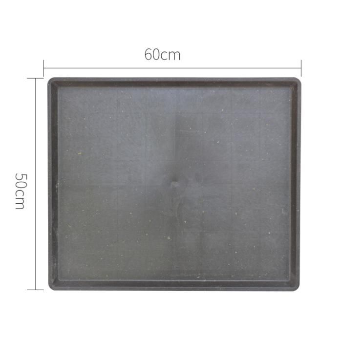 Comparer les prix de POULAILLER Plateau Ramasse-Fientes Carré en Plastique-Bac Collecteur Facile à Nettoyer pour Élevage de Poulets