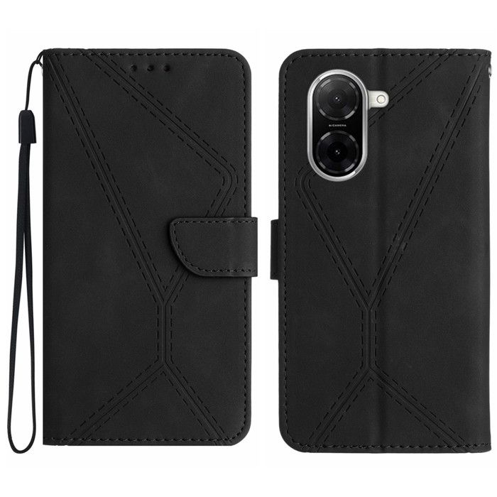 Pour Redmi A5 / A5 NFC Housse de protection antichoc antidérapante avec support Noir