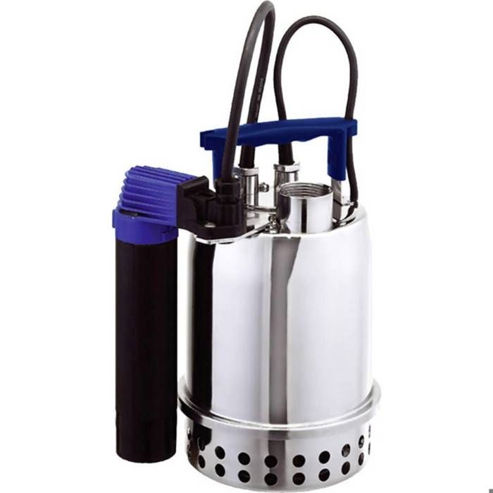 Nowax 1752104200 TPNS 500 Pompe submersible pour eaux chargées avec connecteur Schuko 9000 l/h 7.5 m