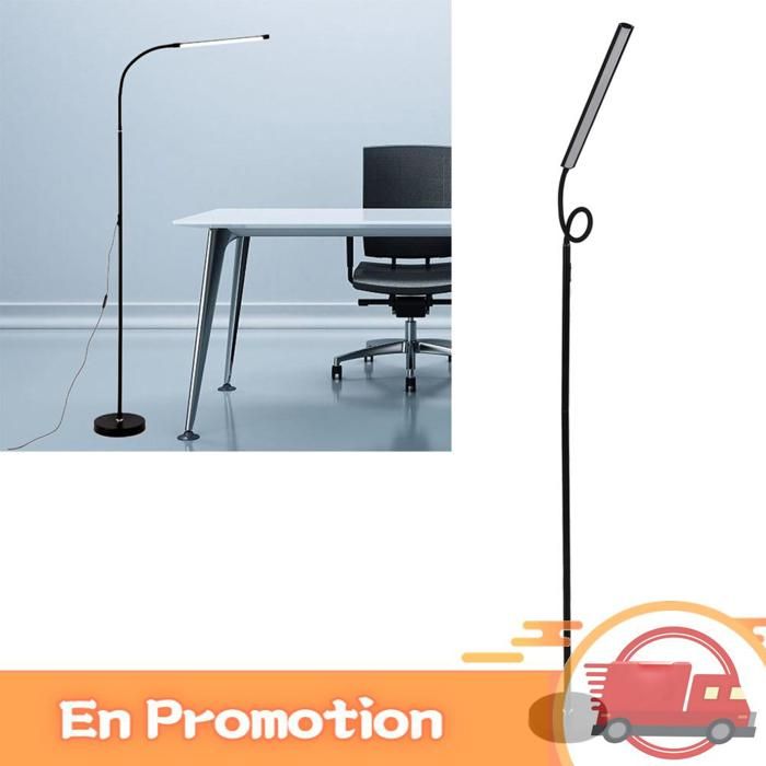 zerone lampe de bureau sur pied Lampadaire LED Lumineux pour le Salon Lampe Debout à Col en Ajustement luminaire lampadaire