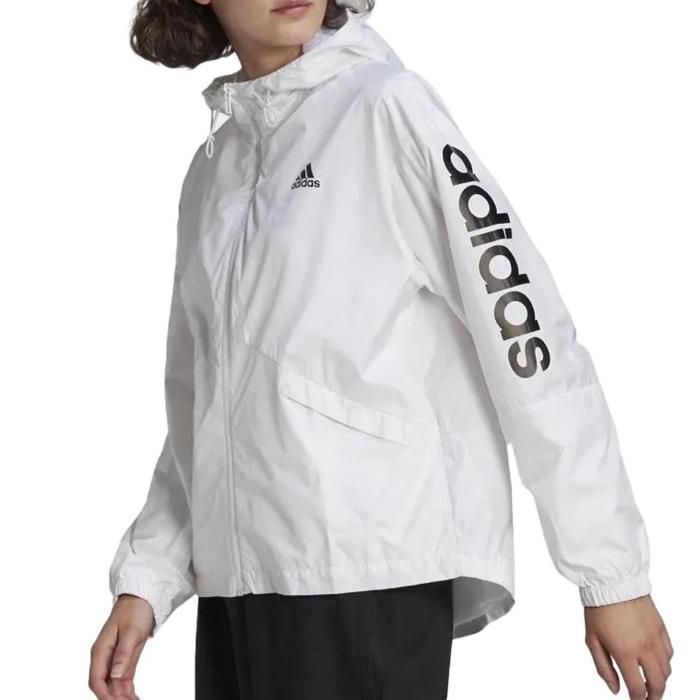 Coupe Vent Blanc Femme Adidas GL0647