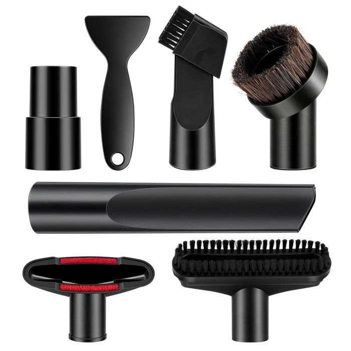 Kit de 7 embouts pour aspirateur 32–35 mm accessoires universels pour aspirateur