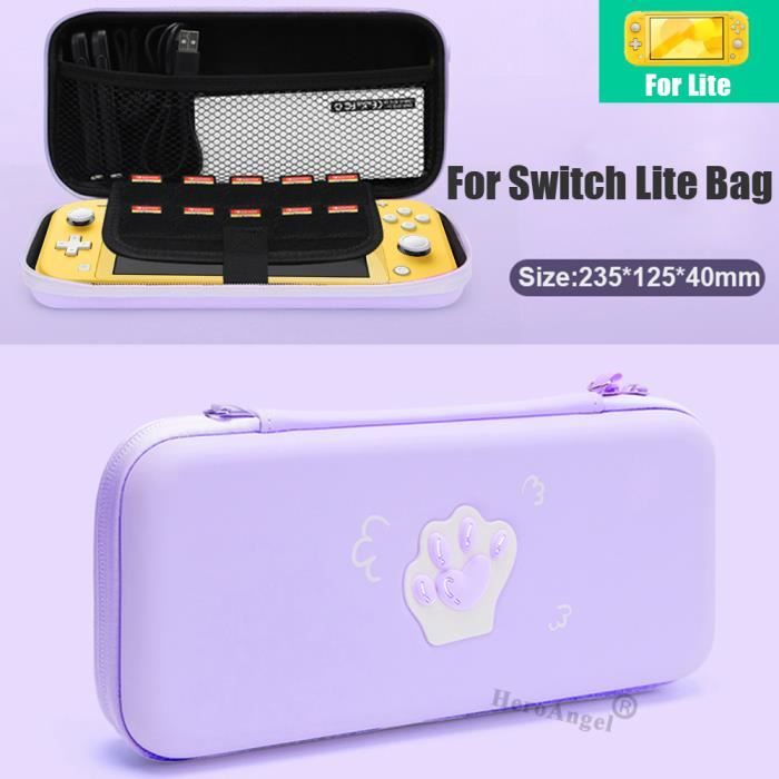 Étui De Transport Violet Pour Yoto Mini Édition 2024 - Sac De Rangement Voyage Avec Sangle