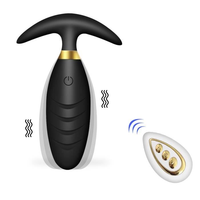 Plug Anal Vibrant Avec Télécommande - Sex Toy Pour Femme Et Homme - Neuf