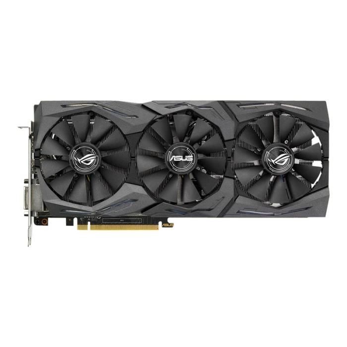 ASUS Carte Graphique Strix STRIX GTX1060 A6G GAMING - GeForce GTX 1060 - 6 Go GDDR5 - 154 GHz Matériau - 192 bit Largeur de bus - Asus