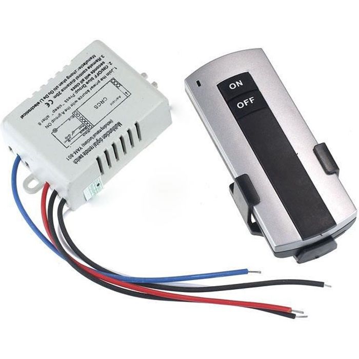 Automatique Numérique Pressure Télécommande On Off Interrupteur 220V pour