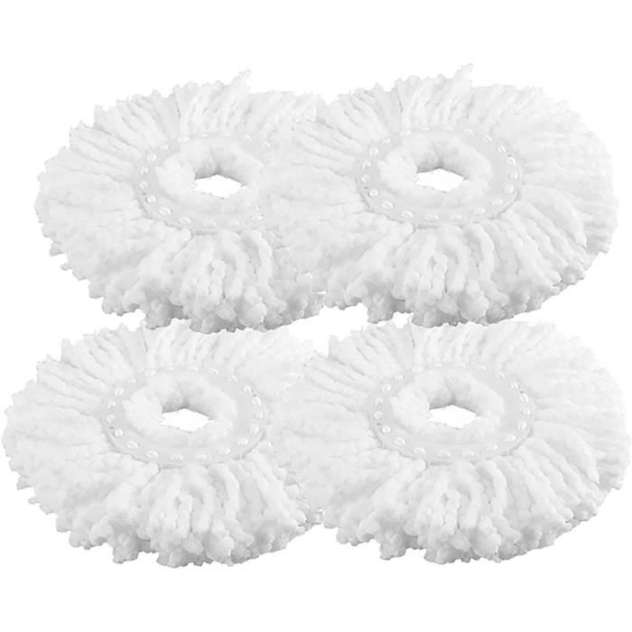 Seau Vileda Lot De 3 Balai Serpillère Microfibre Remplacement Compatible Avec Vileda Turbo 3 En 1 EasyWring And Clean Recharge Têtes De Balai Serpillère Convient à Tous Les Types De Sols Recharge Vileda