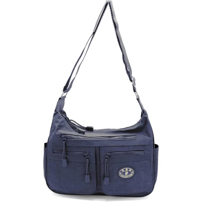 Sac De Voyage Antivol Bandoulière AOEVUIR - Grand Format Léger En Nylon Pour Homme Et Femme - Idéal Voyage Et Sport