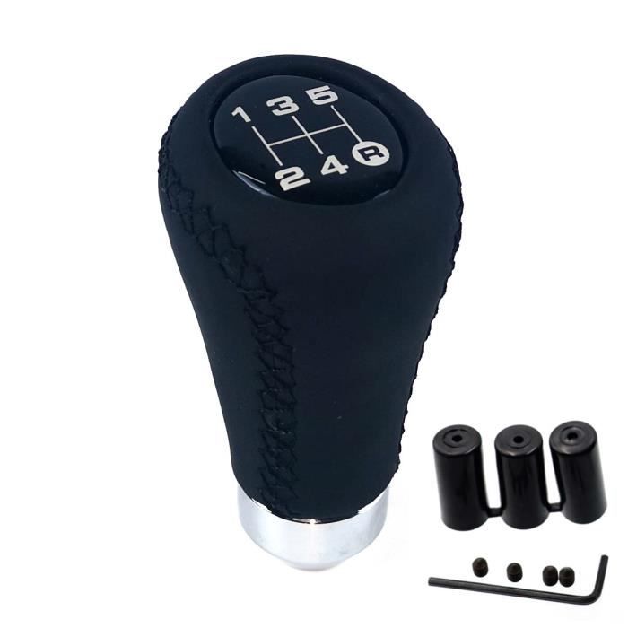 CUIR POMMEAU LEVIER DE VITESSE POUR MINI COOPER R50 R52 5 VITESSES