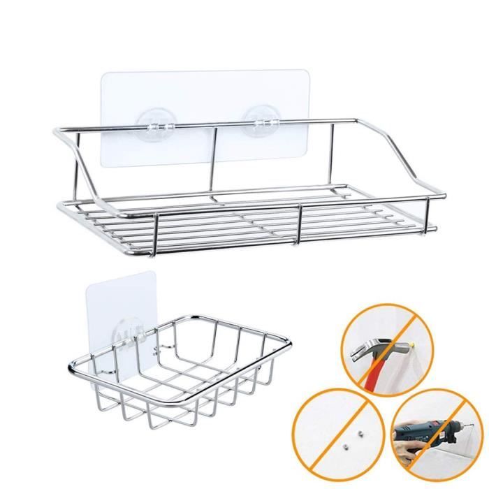 Distributeur De Savon Porte Savon Support Pour Douche Bain