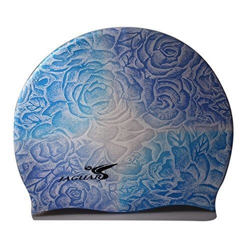 Fleur Silicone Bonnet De Bain Floral Pour Les Femmes De Rose Bleue Prix Pas Cher Cdiscount