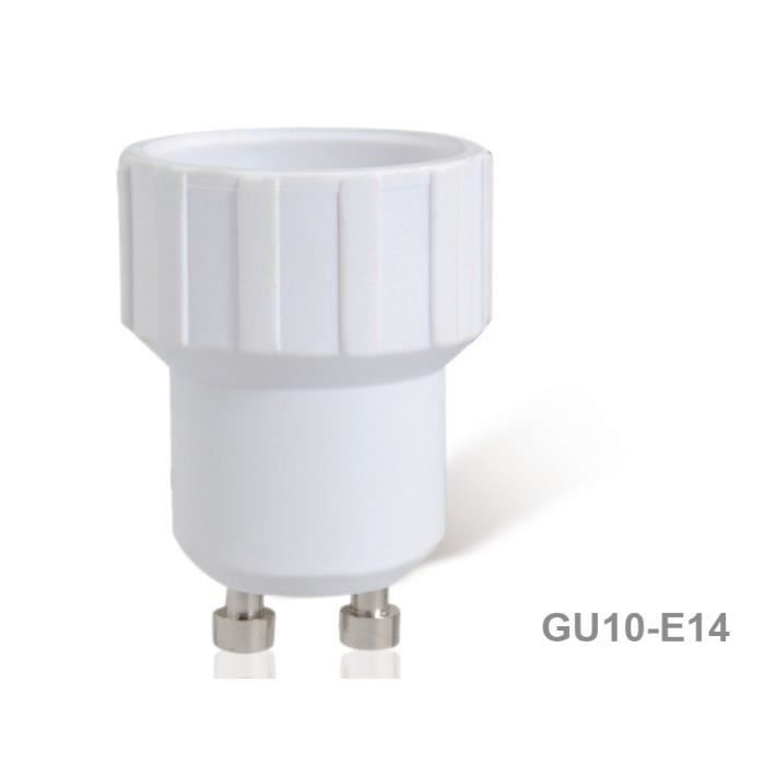 Adaptateur De Prise D'ampoule E14 à GU10 Convertisseur De