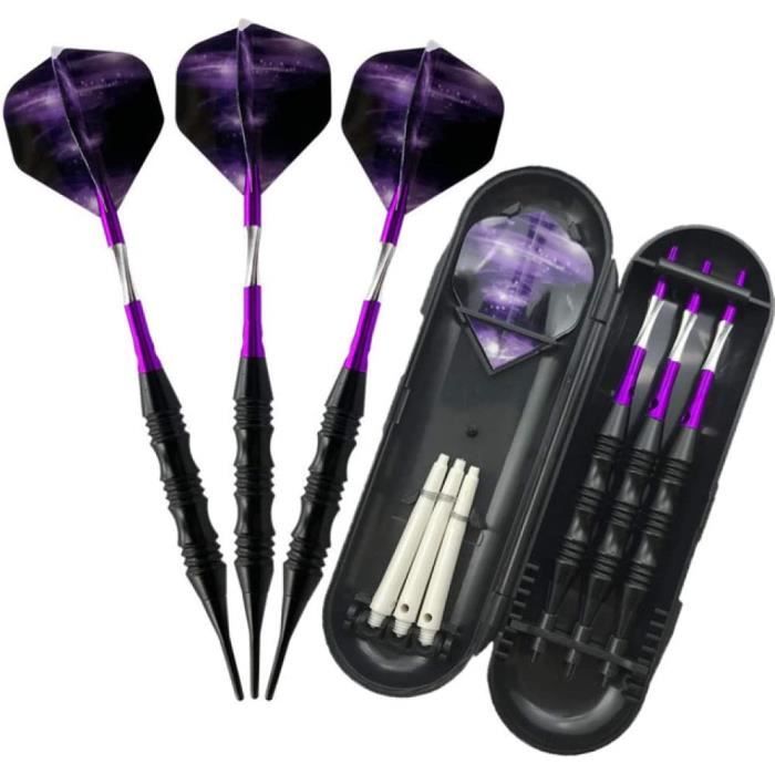 Deetenks 12 Fléchettes Pointe Plastique 18g Professionnelles - Set Complet Avec Ailettes Et Pointes Deetenks 12 Fléchettes Pointe Plastique 18g Professionnelles - Set Complet Avec Ailettes Et Pointes