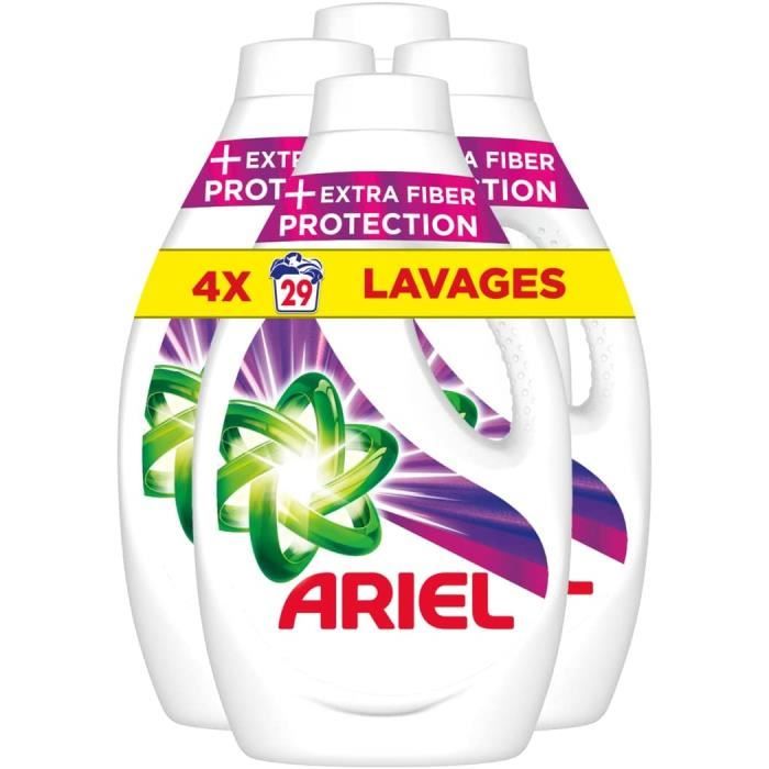 Ariel Lessive Liquide Power116 Lavages (4 x 29 Lavages)Protection Des ...