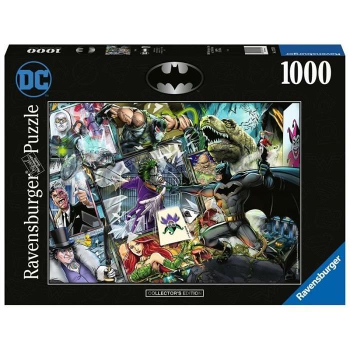 Puzzle 1000 pièces Batman - DC Collector - Adultes et enfants dès 14 ans - DC Comics - Warner Bros - 17297 - Ravensburger