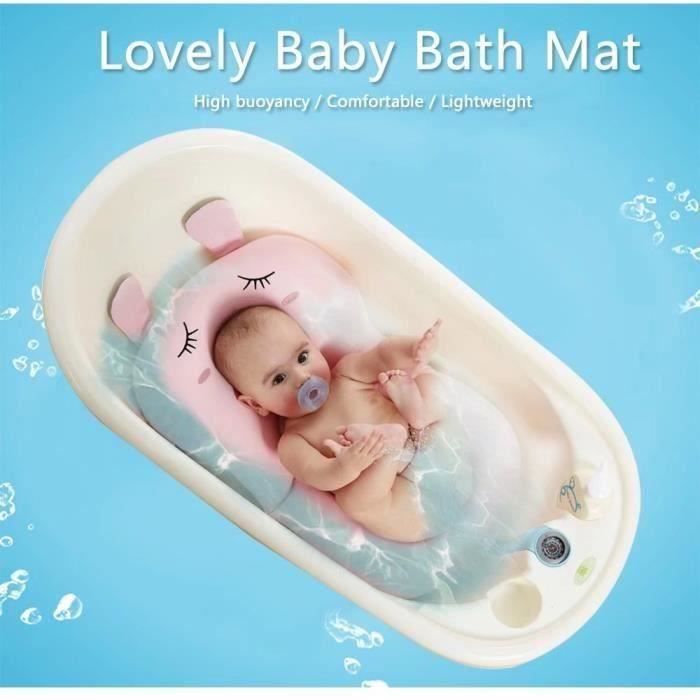 Tapis Antiderapant De Bain Bebe Nouveau Ne Coussin De Bain Antiderapant Coussin De Siege Size 56 33cm Rose Achat Vente Tapis De Bain Cdiscount