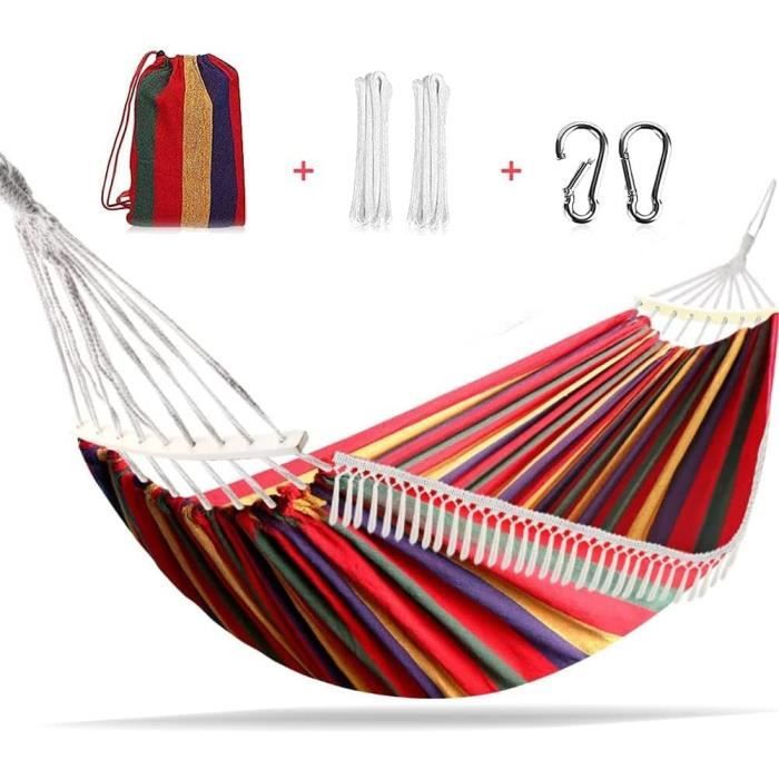 Hamac En Nylon Anti-Moustiques Double Hamac Avec Moustiquaire En Tissu
