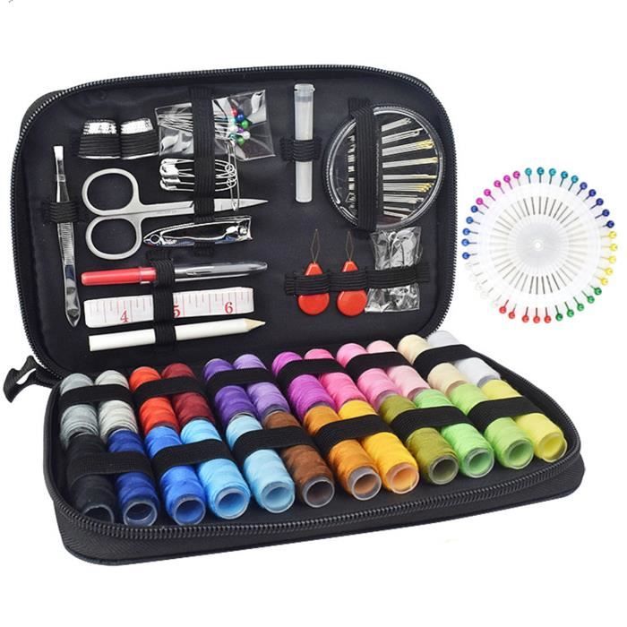 Kit De Couture Complet Professionnel, Kits De Couture, Portable Set De  Couture Inclus, 130Pcs Accessoires De Couture Premium - Cdiscount  Beaux-Arts et Loisirs créatifs