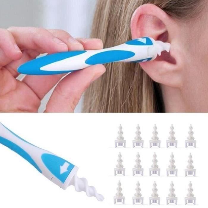 Curette spirale nettoyage oreilles cure oreille coton tige+16 curettesMKK83 Cdiscount Au quotidien