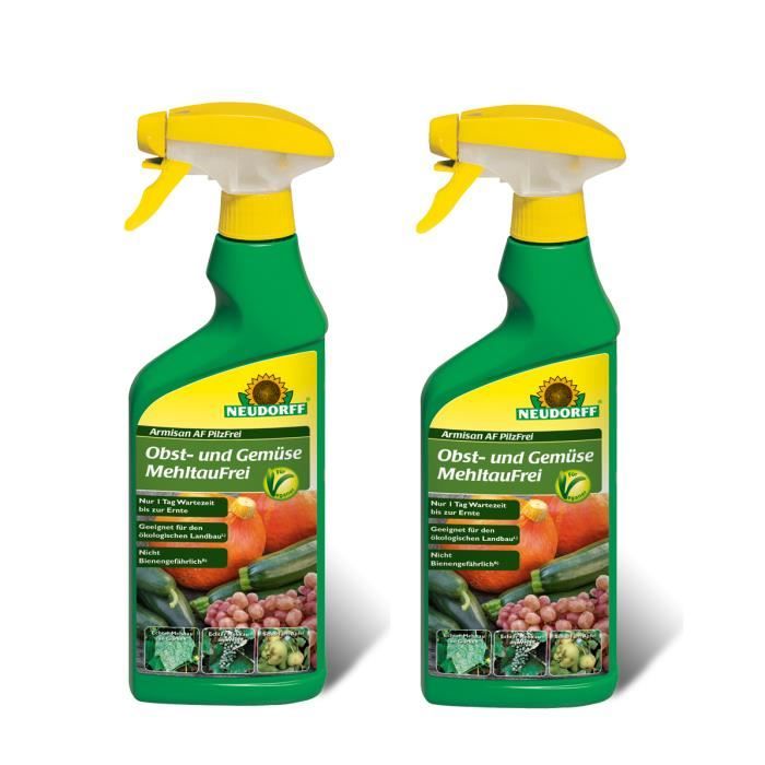 Fongicide préventif curatif gazon jardin antimildiou fruit légumes 2x