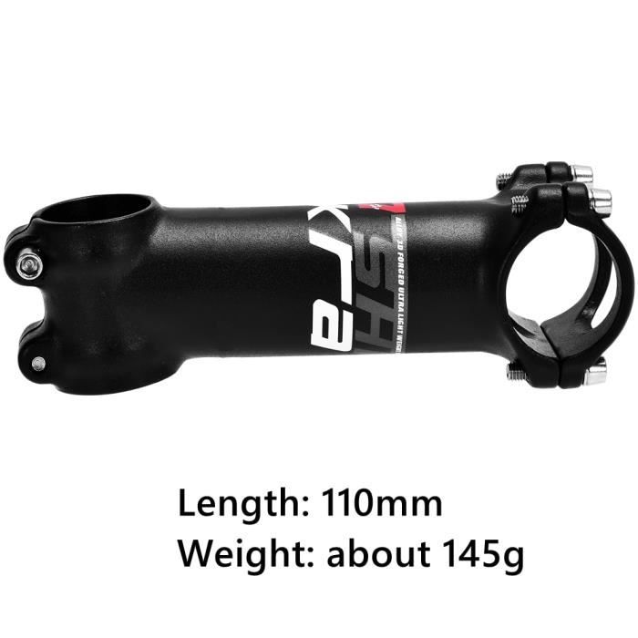 FOMTOR 25,4 Potence Réglable De 0 à 90 Degrés 110 Mm Pour Guidon De 25,4 Mm, Convient à La