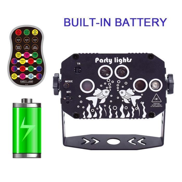 Effets de scène,projecteur Laser à commande vocale,lumière de scène à effet stroboscopique rvb