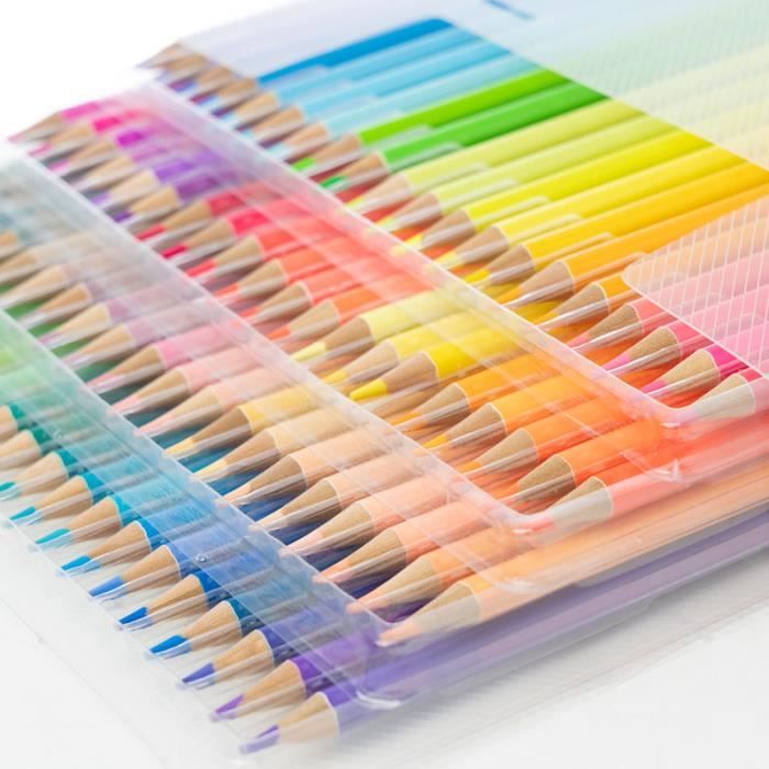 Crayon de couleur,Crayons de couleur 80 couleurs,peinture  Graffiti,fournitures de peinture au crayon pour - 80 colors[F] - Cdiscount  Beaux-Arts et Loisirs créatifs