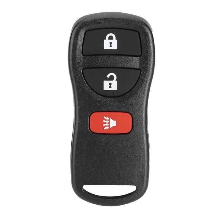 ARAMOX Clé d'entrée sans clé Clé de voiture à distance d'entrée sans clé à 3 boutons adaptée pour Nissan Armada Murano