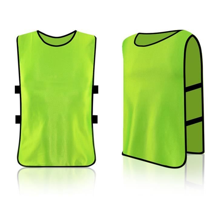 Mini cage de football Football Gilet Maillots Polyester 12 Couleurs Adulte Sport Gilets D entrainement Basket C964780800 Cdiscount Sport
