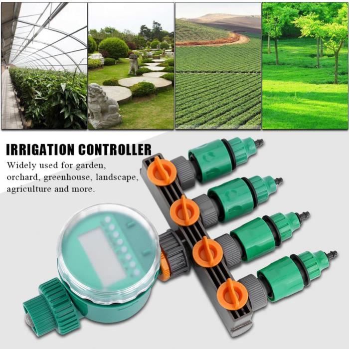Systeme D Irrigation Diy Lcd Minuterie D Arrosage Automatique Electronique Controleur D Irrigation Jardin Avec 6pcs Connecteurs Achat Vente Entretien Arrosage Systeme D Irrigation Diy Lc Cdiscount