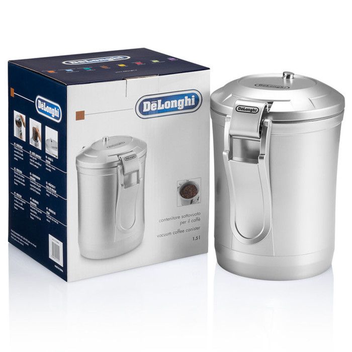 Pot à café avec fermeture hermétique 500 g Cafetière DELONGHI Capacité 1 2