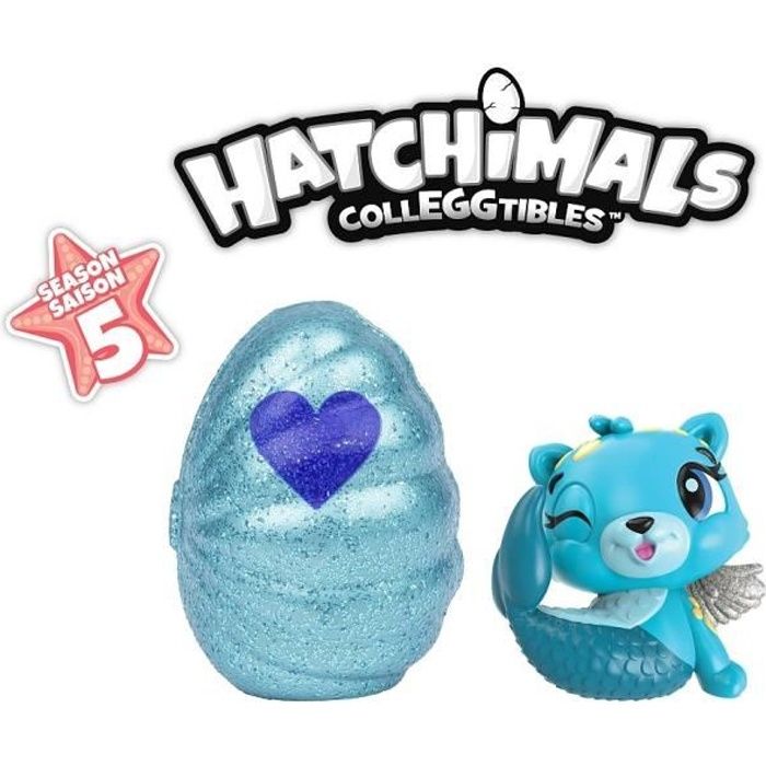 80 Modèle Aléatoire Pack de 5 Figurines Saison 4 Hatchimals à Collectionner